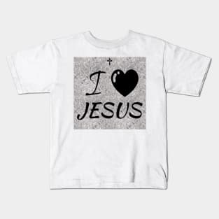 I Love Jesus Kids T-Shirt